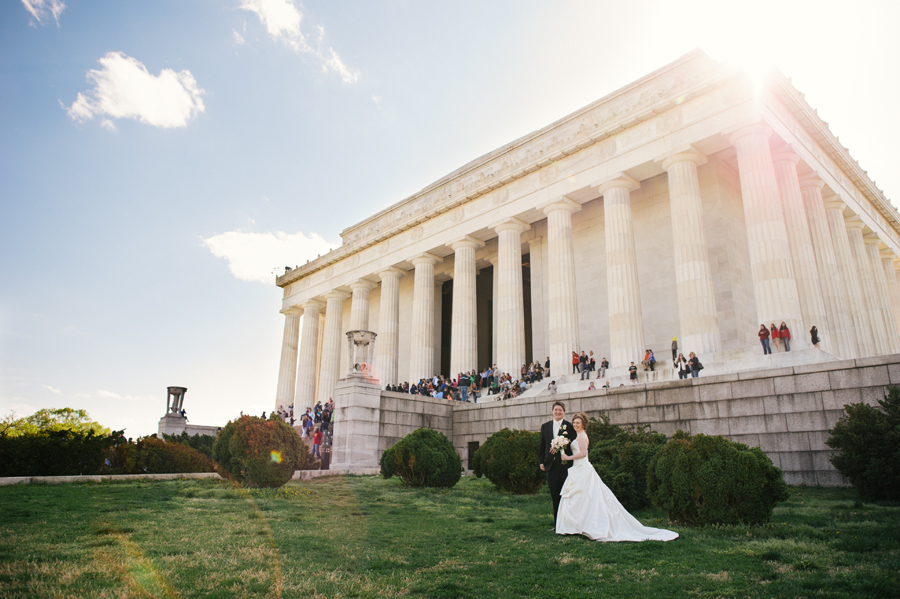 lincoln memorial wedding