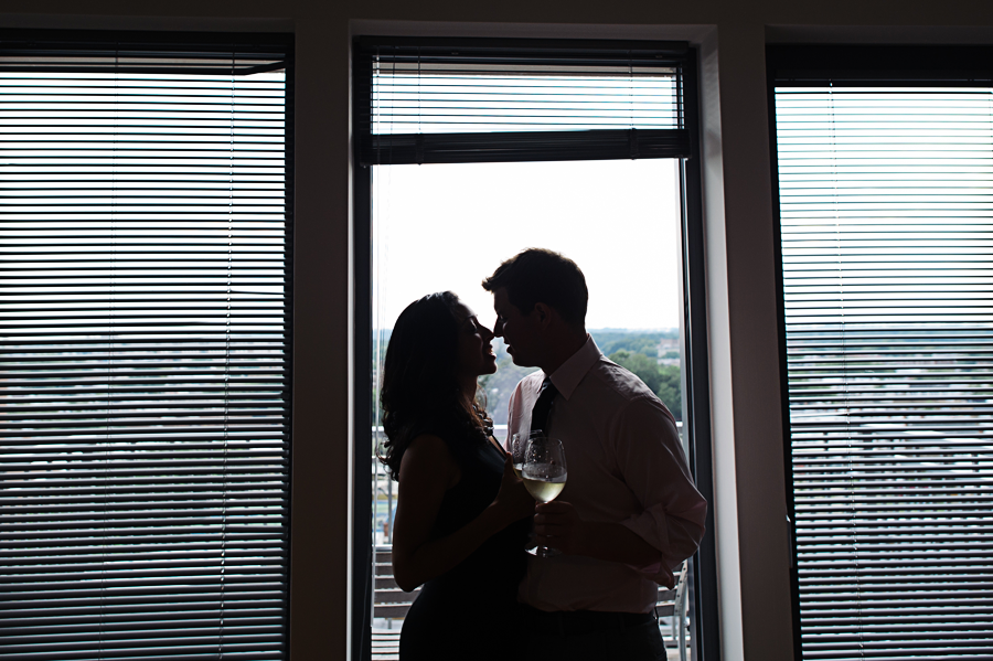 washington dc rooftop engagement session, tudor place wedding, maryland wedding photographer