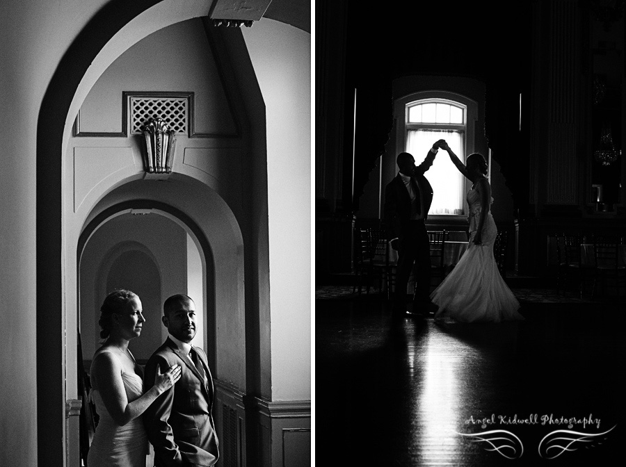 urban baltimore wedding photography at the belvedere hotel