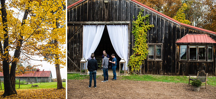 maryland fall barn wedding