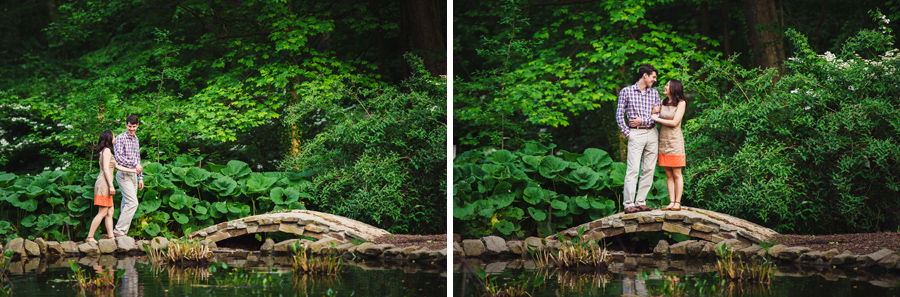 Cleveland Park Engagement Photo