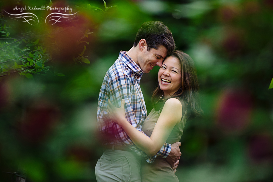 Joyful Cleveland Park Engagement Photo