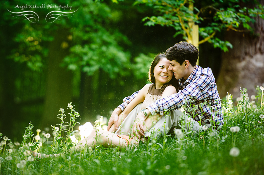 Cleveland Park Engagement Photo