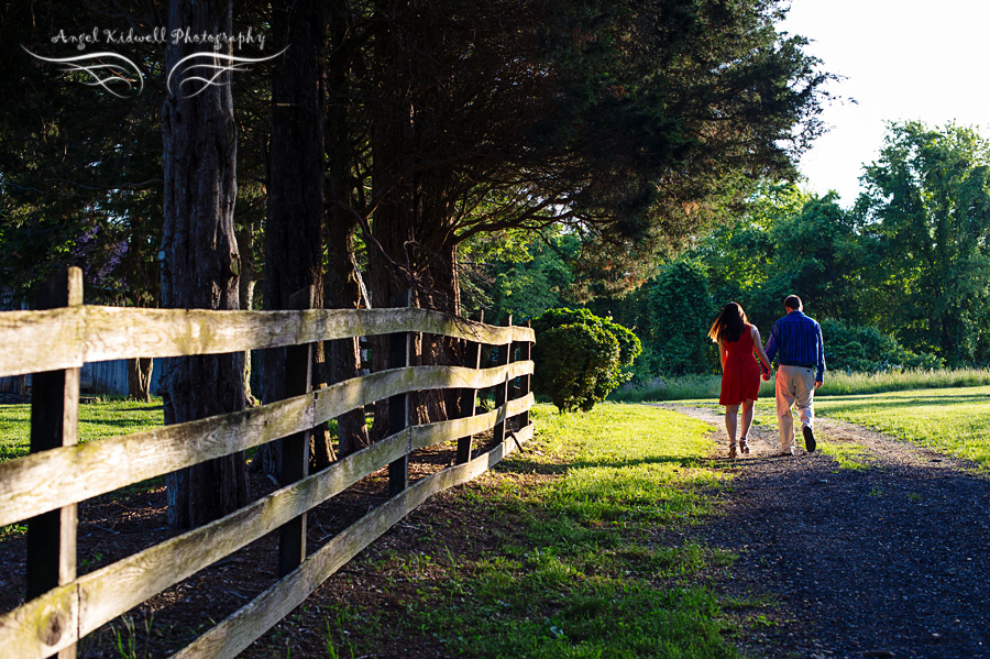 Rockburn Branch Park Engagement photo