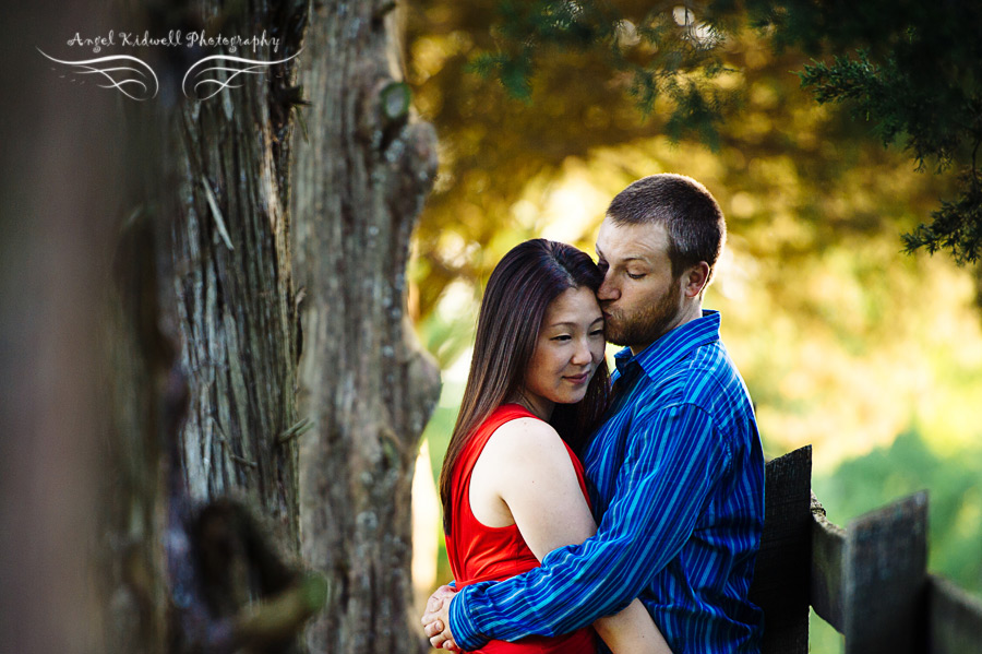 Rockburn Branch Park Engagement photo