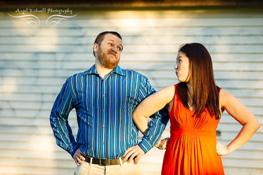 Rockburn Branch Park Engagement photo