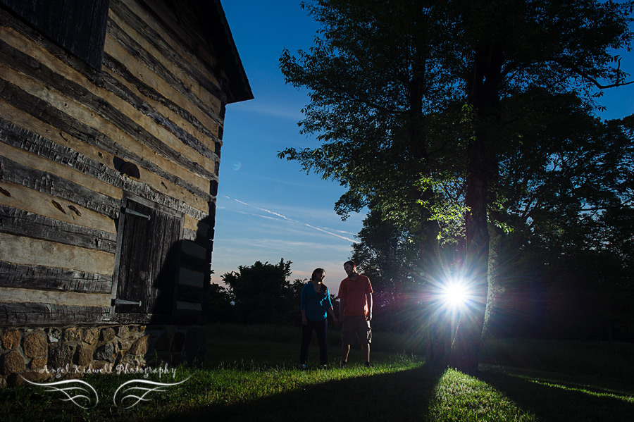 Rockburn Branch Park Engagement photo