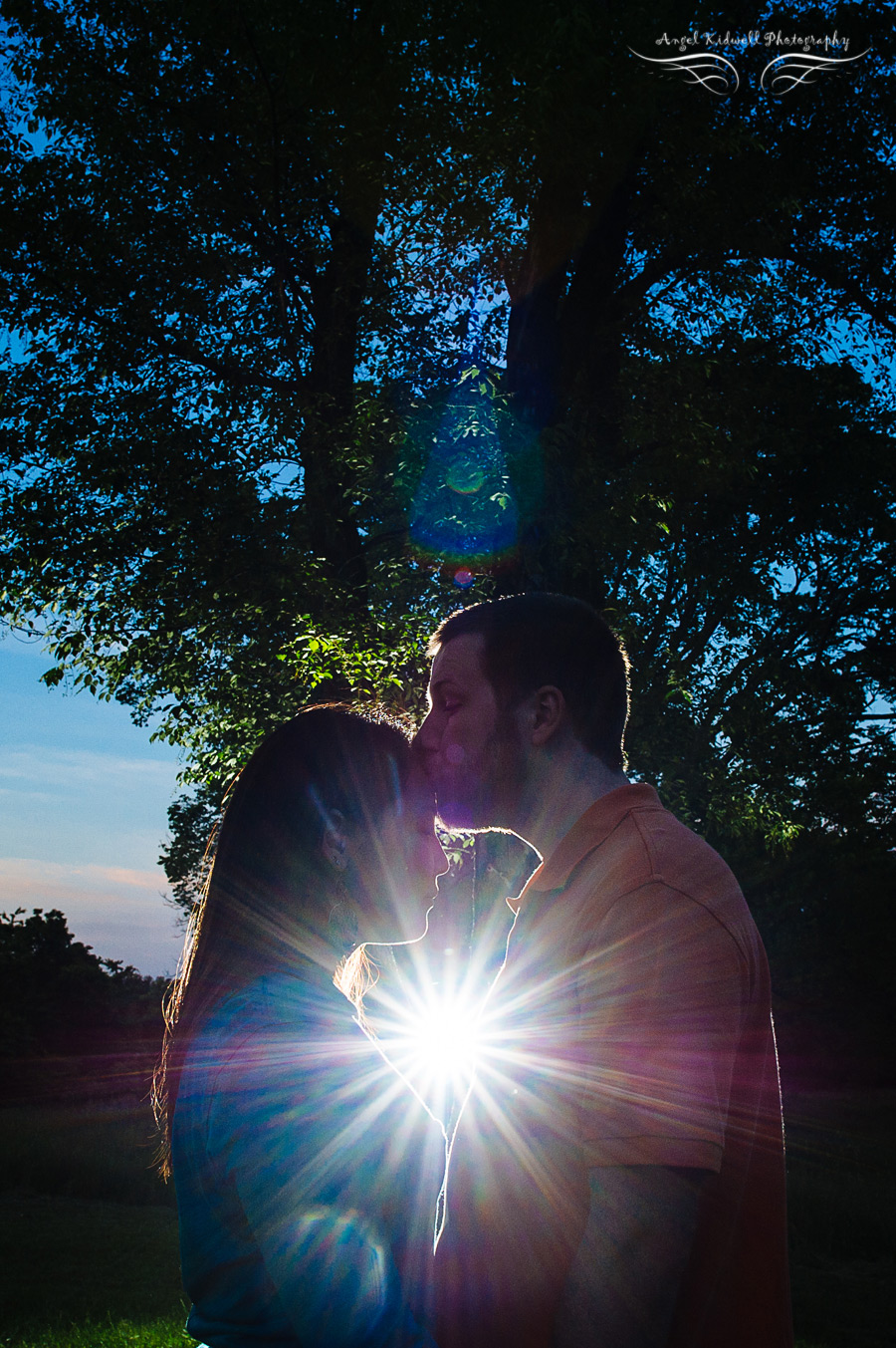 Rockburn Branch Park Engagement photo