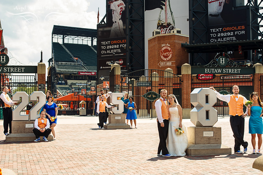 Camden Yards wedding