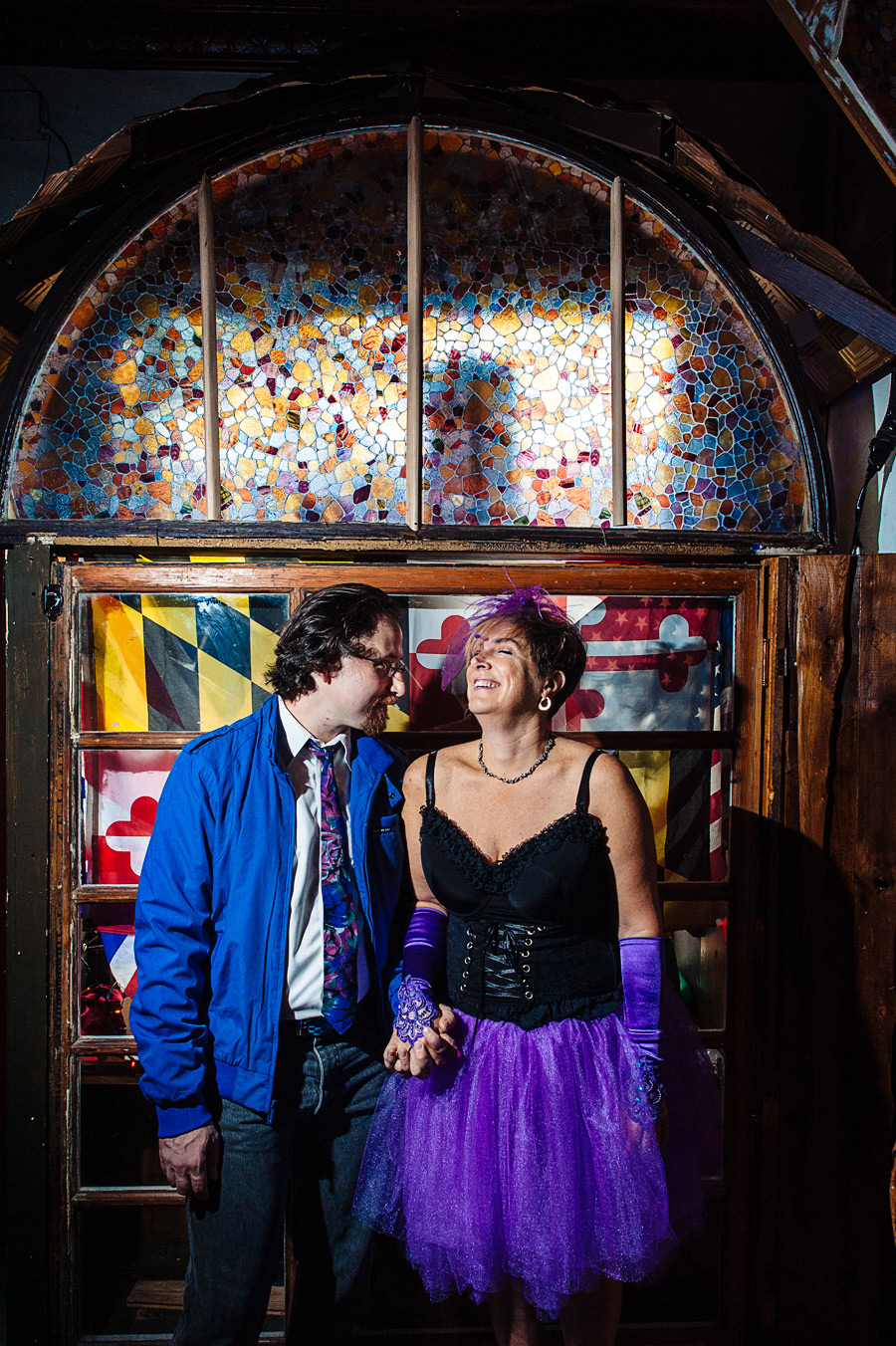 offbeat 1980s themed baltimore wedding001