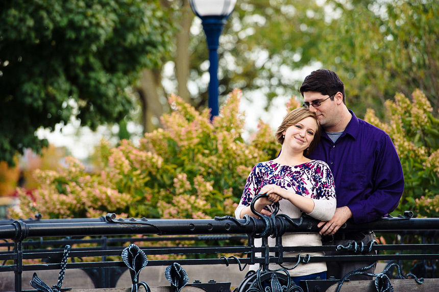 downtown frederick engagement session