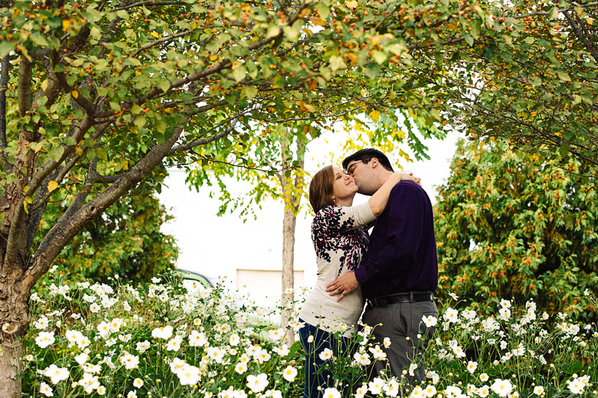 downtown frederick engagement session