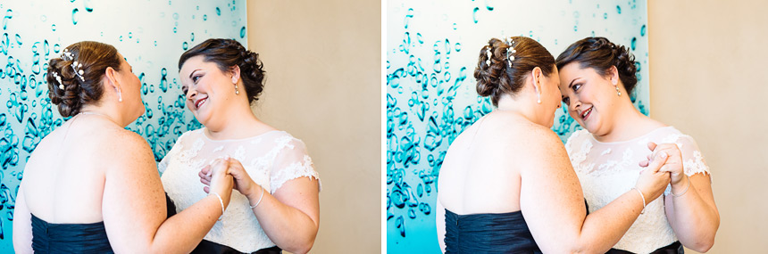 lesbian wedding by maryland photographer