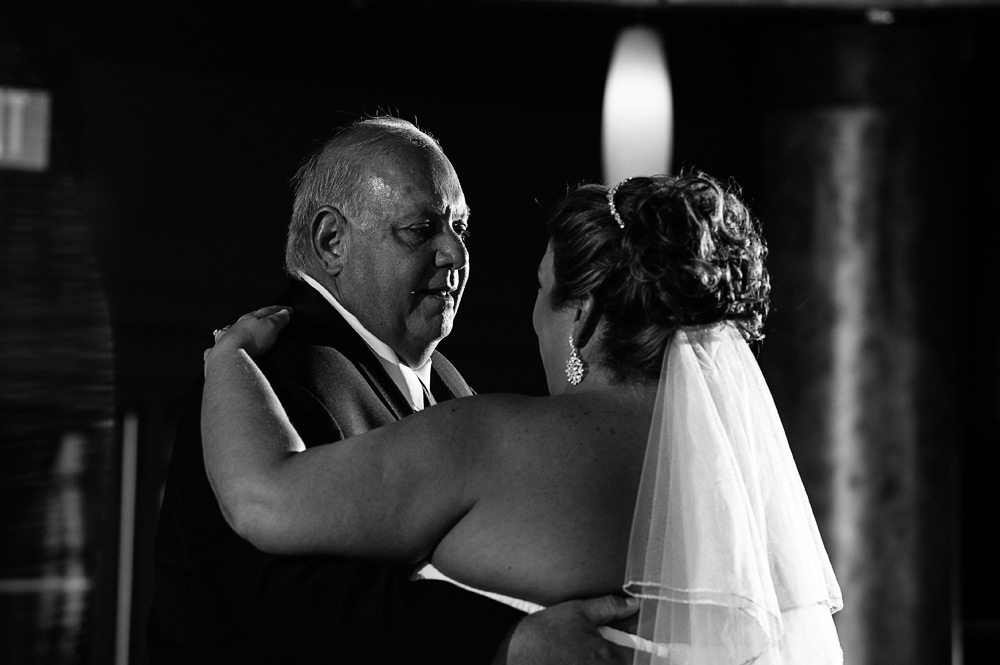 father daughter dance at pier 5 hotel wedding photographer