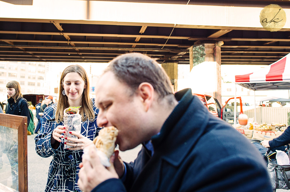 baltimore farmers market engagement photographer