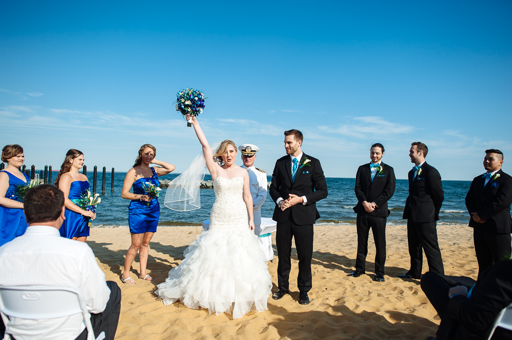 beach wedding maryland