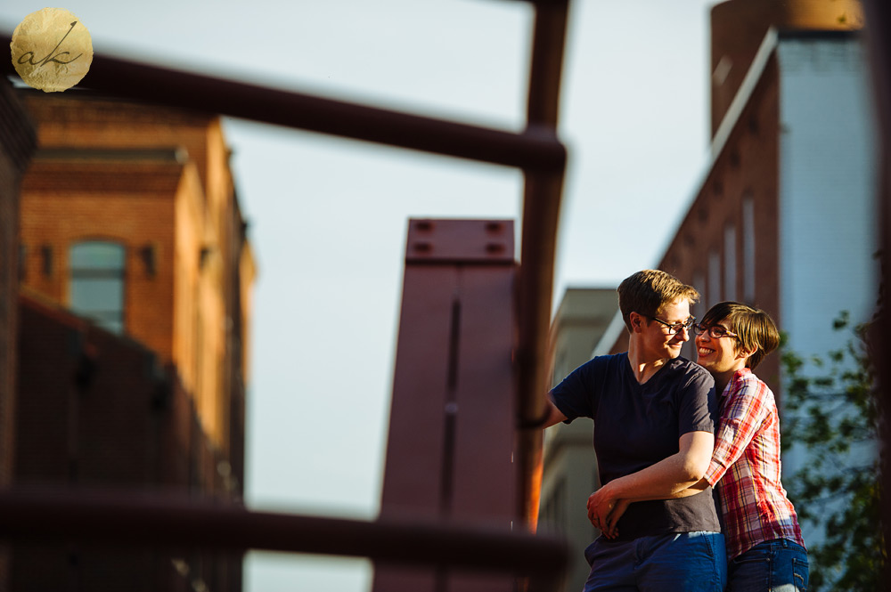 Lesbian Engagement Session Washington DC