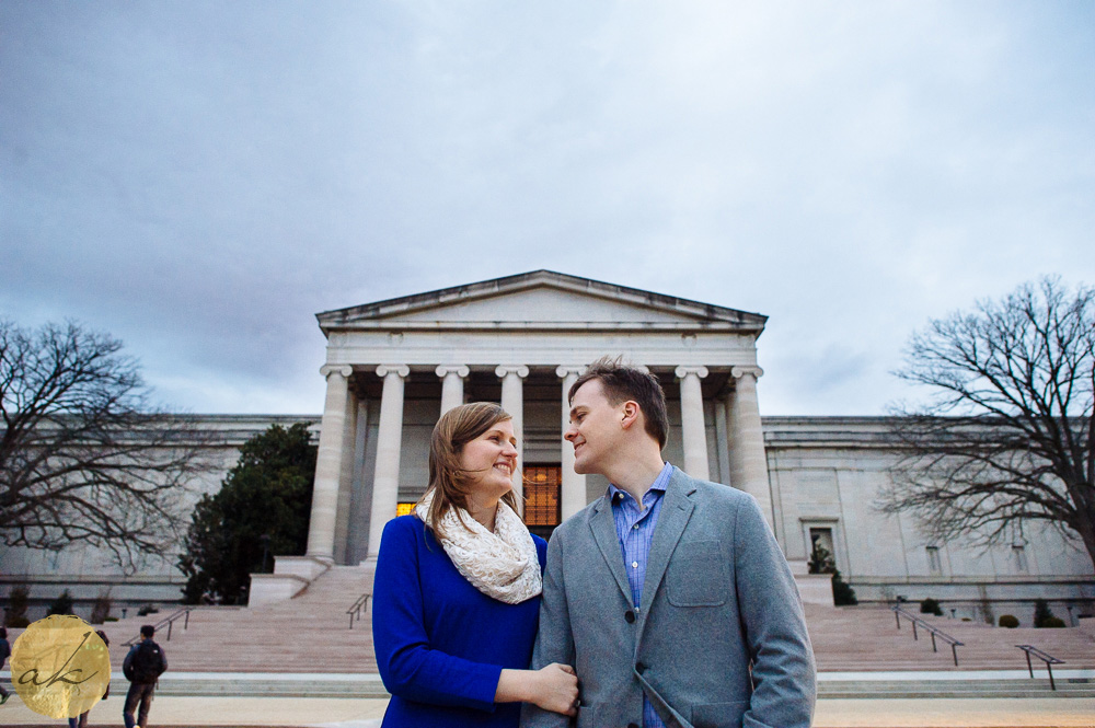 national gallery of art engagement photos