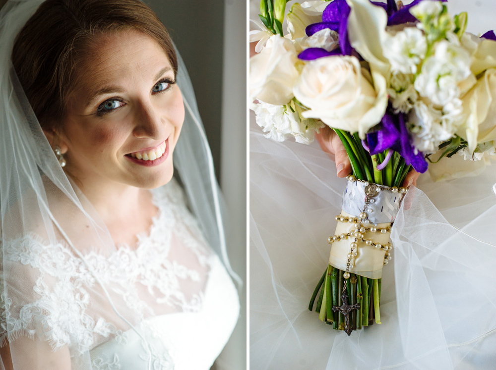 bridal portrait for Sunset room national harbor wedding