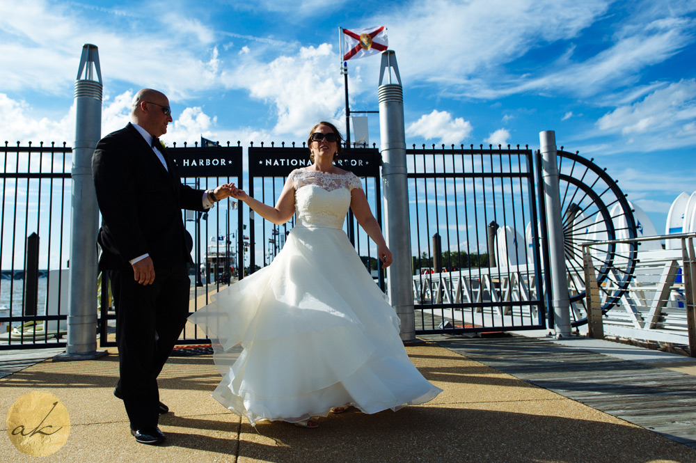 Sunset room National harbor wedding