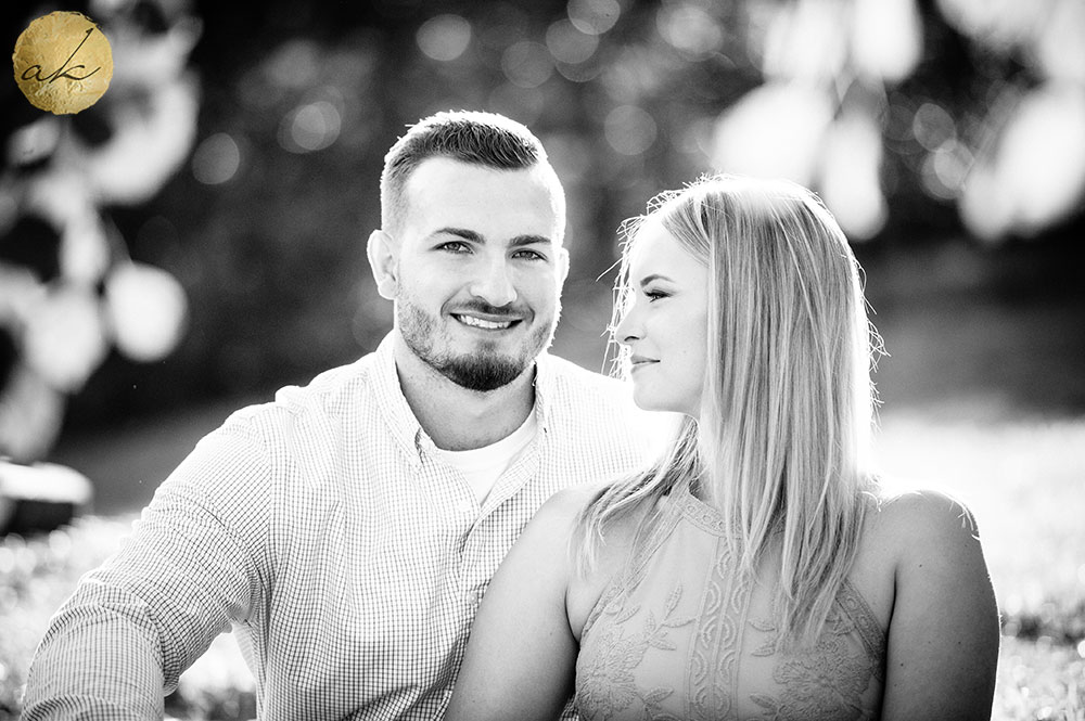 Brookside Gardens Autumn Engagement Photos 4