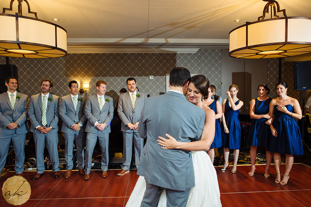 first dance at The Alexandrian wedding