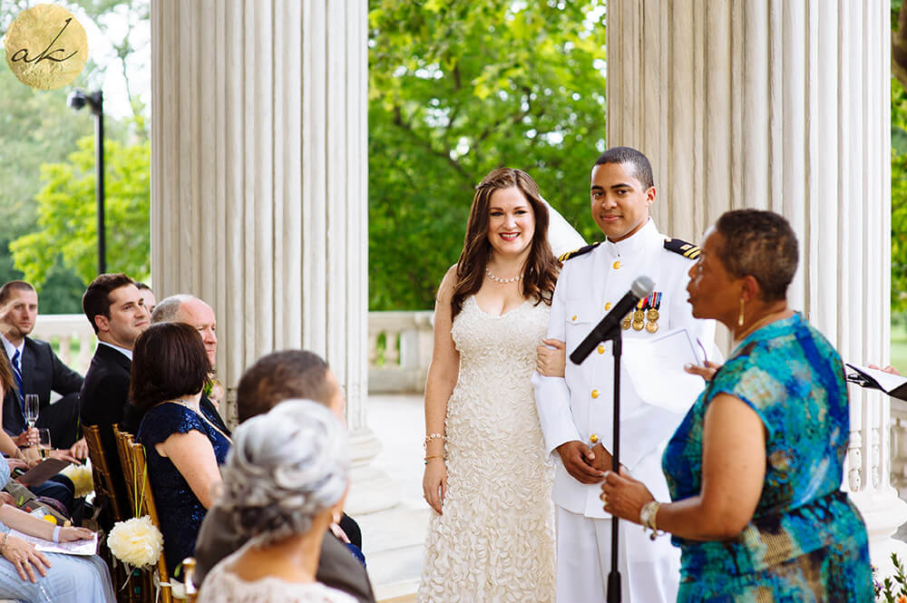 ceremony at DAR in Washington DC