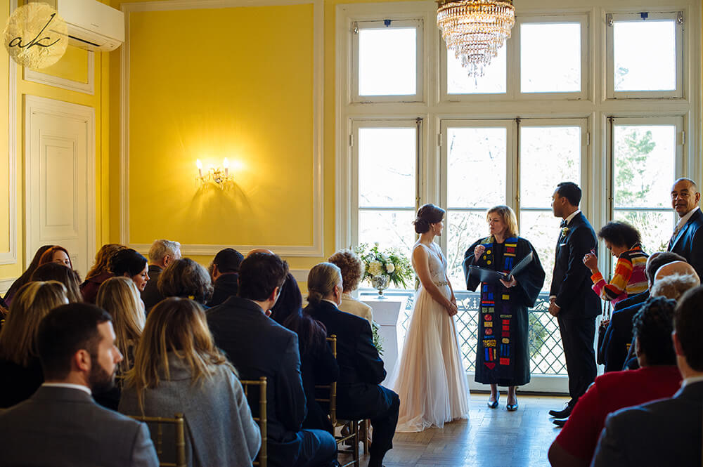 indoor ceremony at Josephine Butler Parks Center wedding photography 58