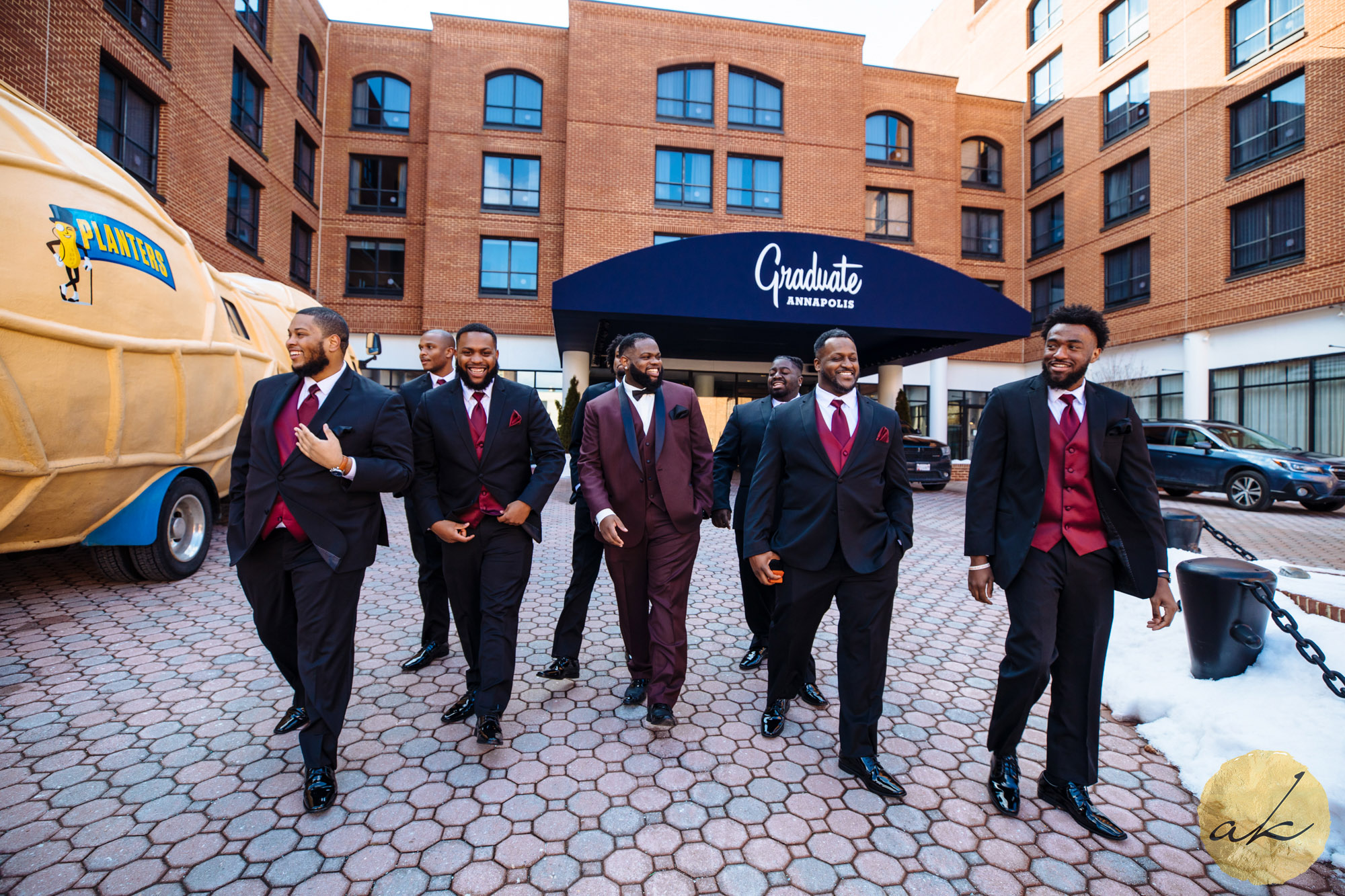 gradute hotel annapolis wedding