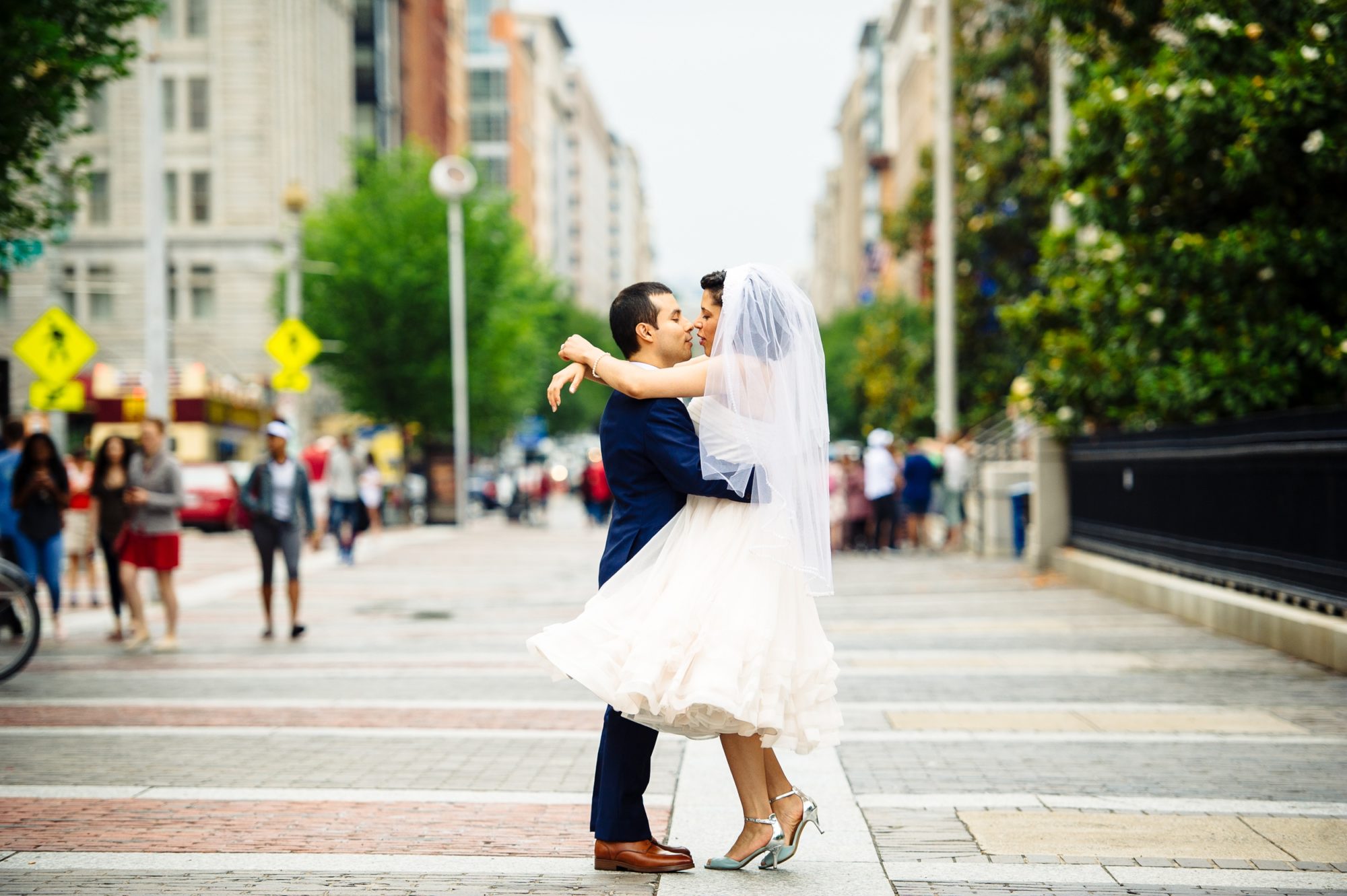 artistic couples portraits by Washington DC wedding photographer Angel Kidwell