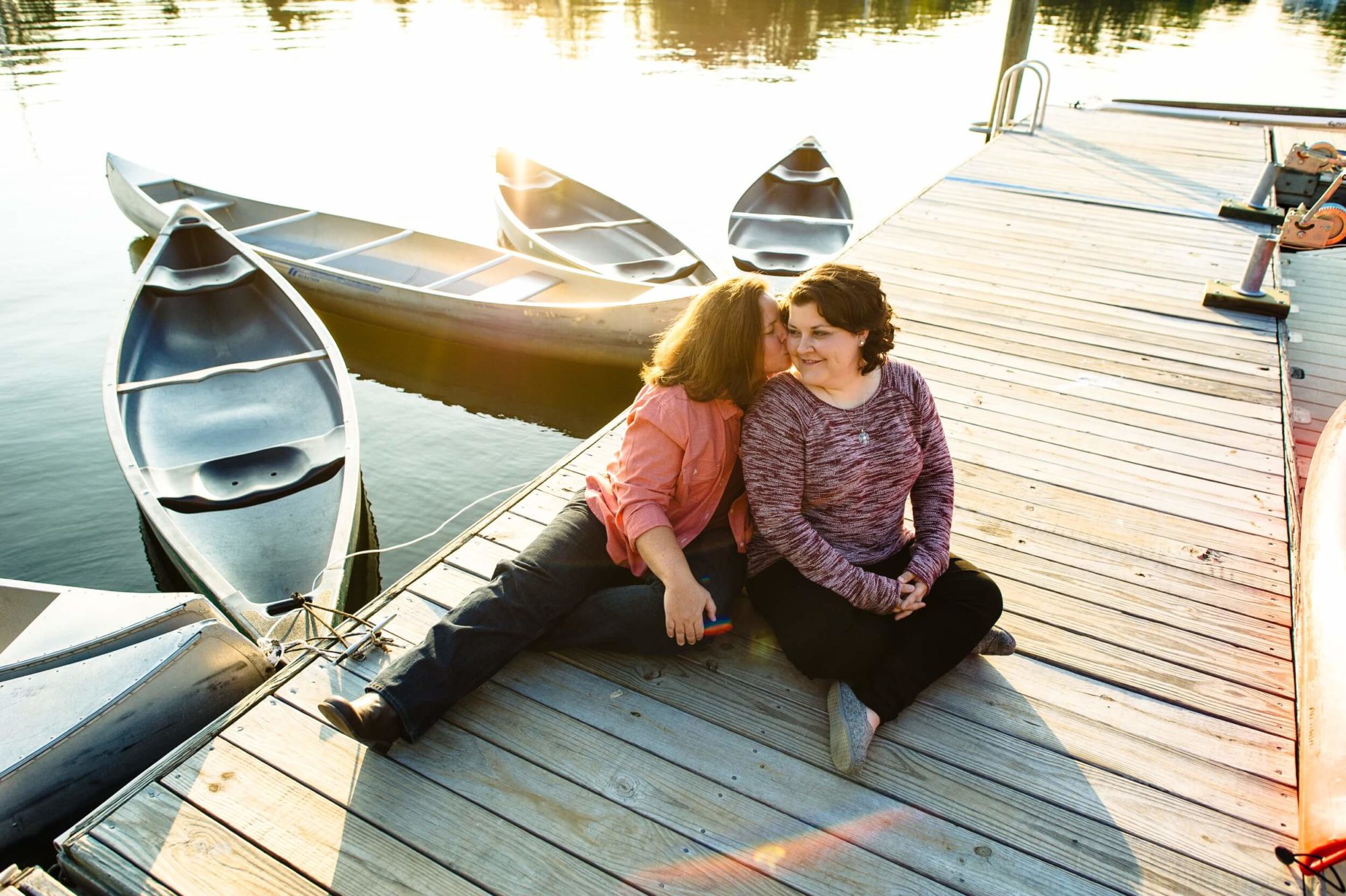 engagement portraits by Baltimore and Washington DC engagement photographer Angel Kidwell